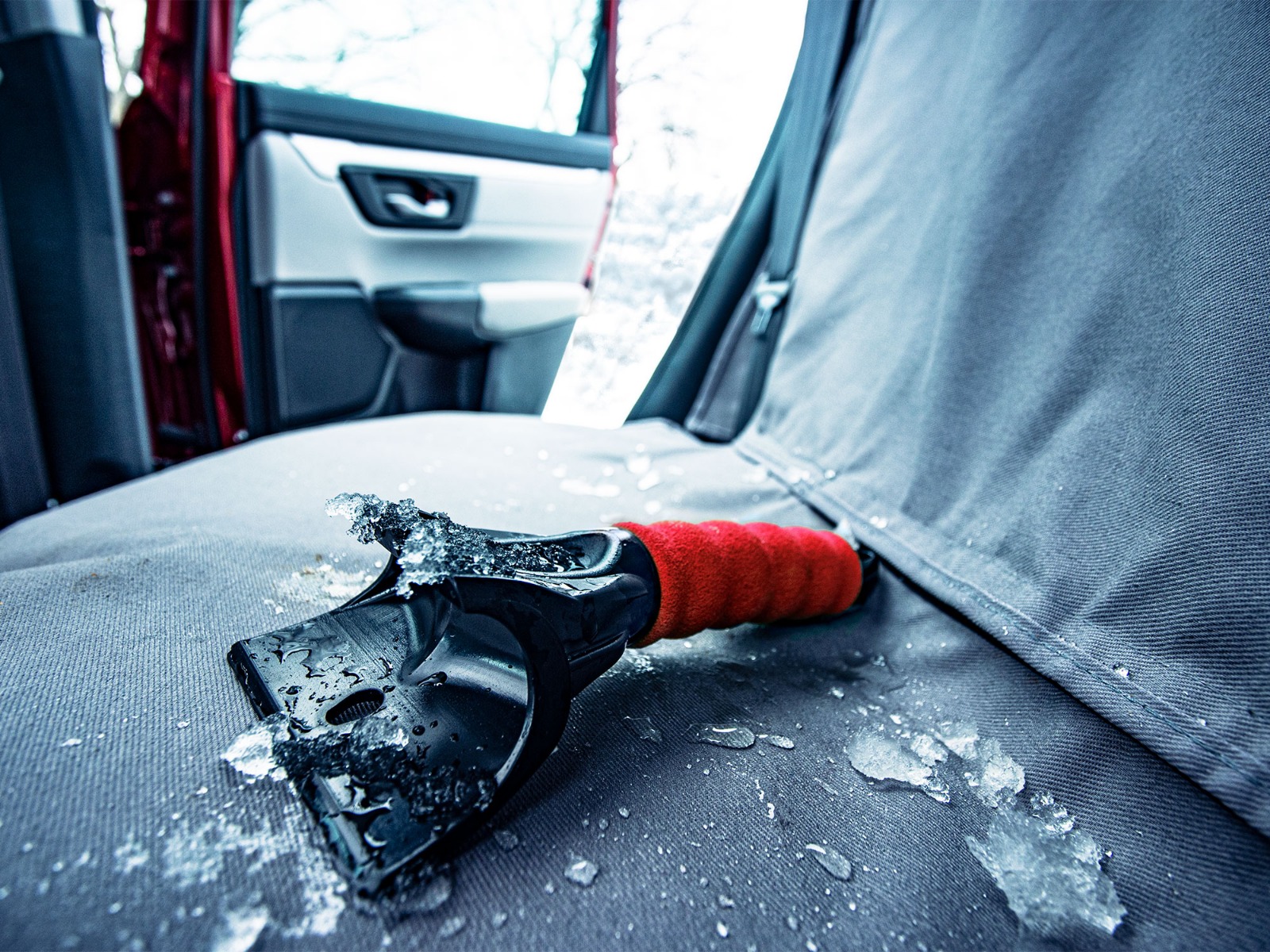 Acheter Housse de siège de voiture avant arrière flocage tissu coussin anti- glisse Auto accessoires Universa siège protecteur tapis tapis garder au  chaud en hiver