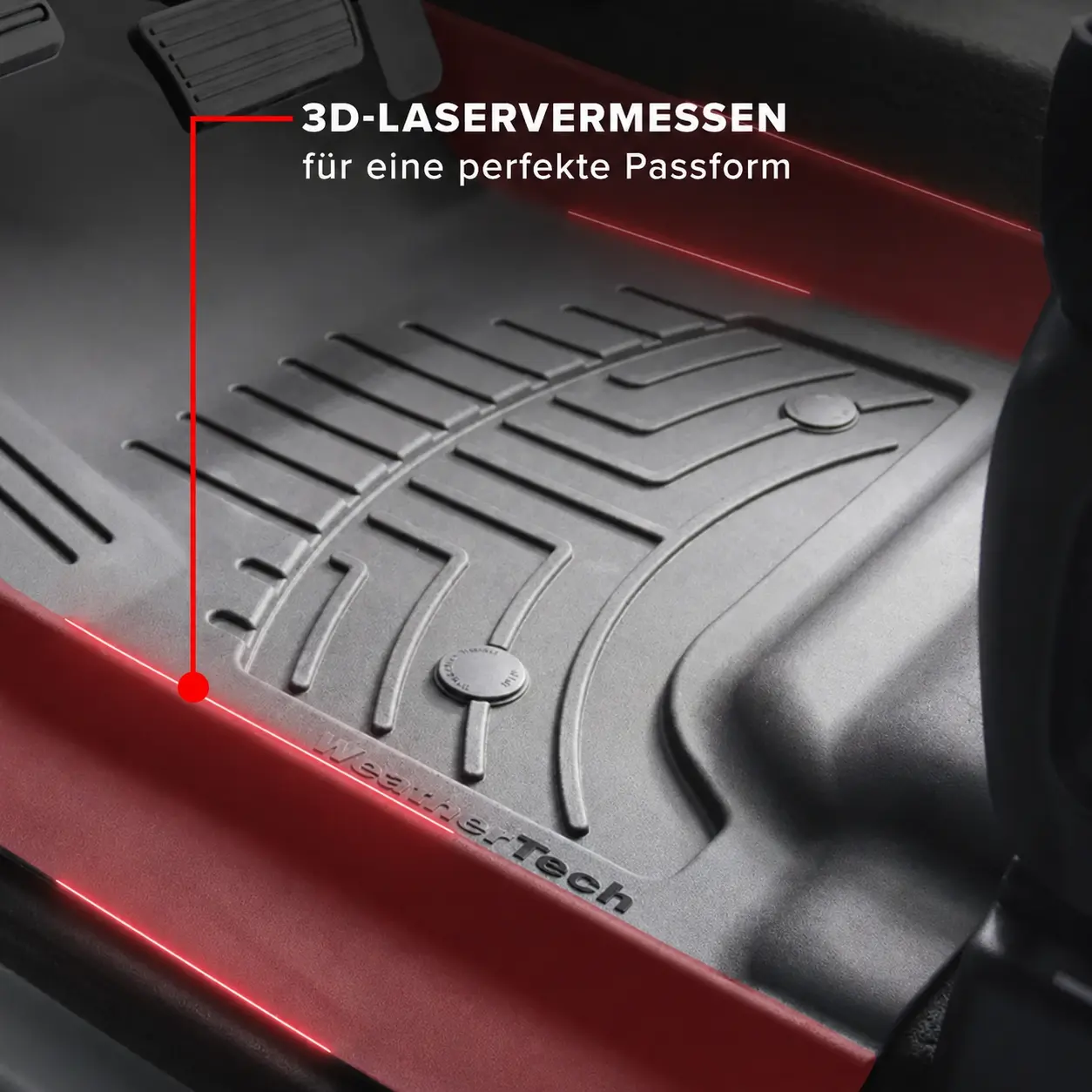 FloorLiner HP 3D laservermessen für perfekte Passform