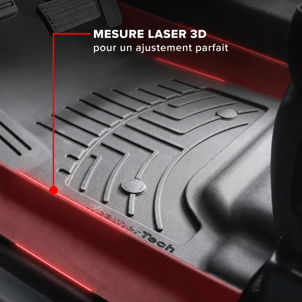 FloorLiner HP mesure laser 3D pour un ajustement parfait