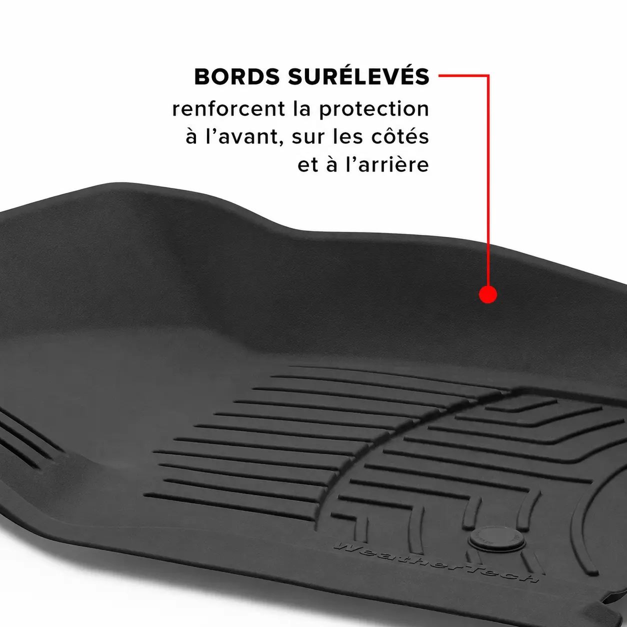FloorLiner HP bords surélevés renforcent la protection